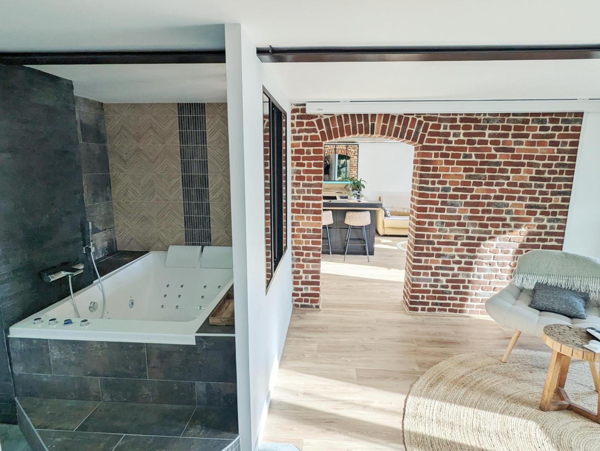 Gite Oasis Ault - Cine, Balneo & Confort A La Mer Ngoại thất bức ảnh